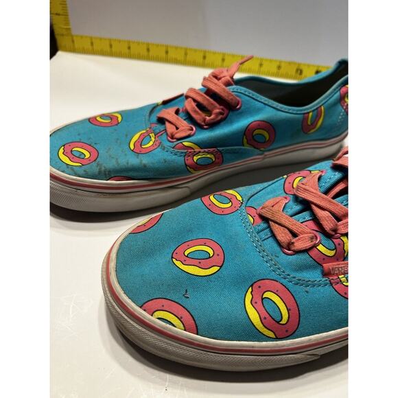 Vans OF Odd Future Sk8-Hi Shoes OF Donut Scuba Blue Size 11.5 Men RARE - Picture 2 of 9